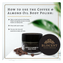 Load image into Gallery viewer, Coffee & Almond Oil Body Polish