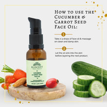 Load image into Gallery viewer, Cucumber & Carrotseed Face Oil