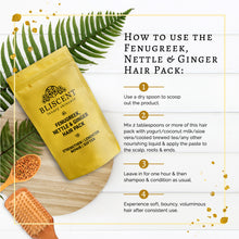 Load image into Gallery viewer, Fenugreek, Nettle & Ginger Hair Pack
